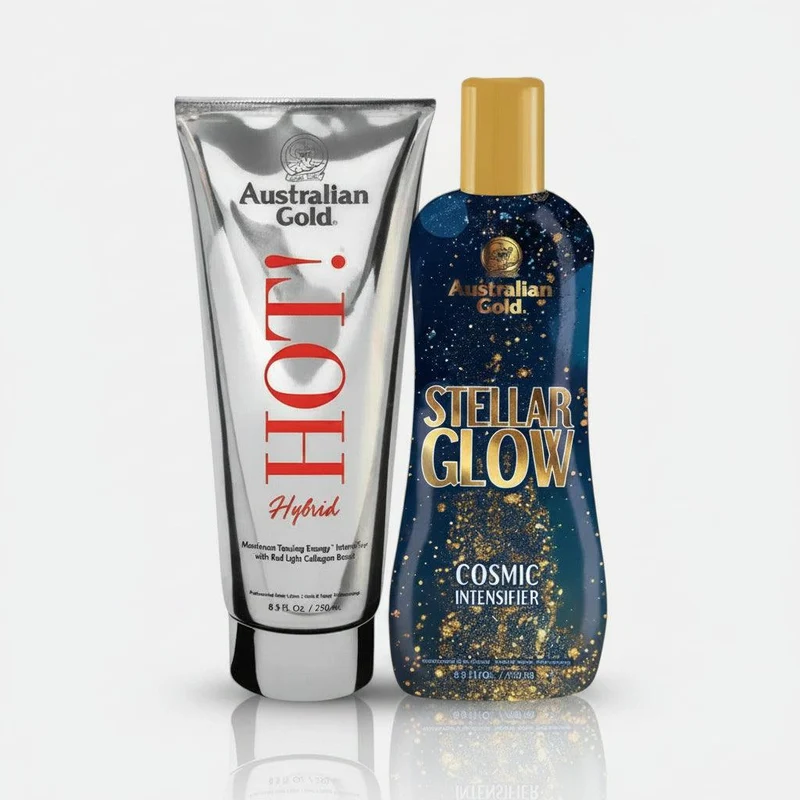 Australian Gold Colore Naturale Kit – Stellar Glow e HOT!