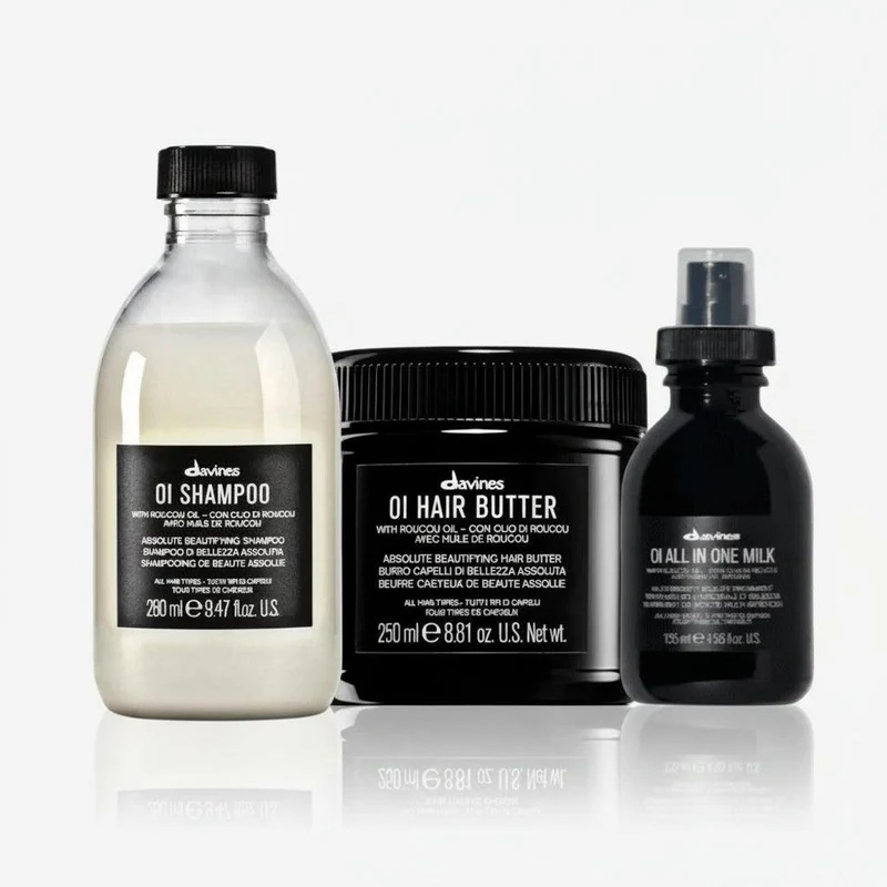 Davines OI Morbidezza Completa Kit – Shampoo, Hair Butter e All In One Milk