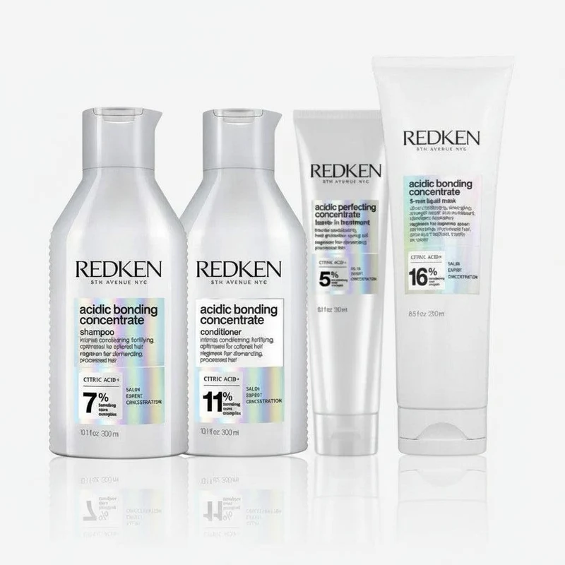 Redken Acidic Bonding Repair Completo Kit – Shampoo, Conditioner, Leave-In e Maschera