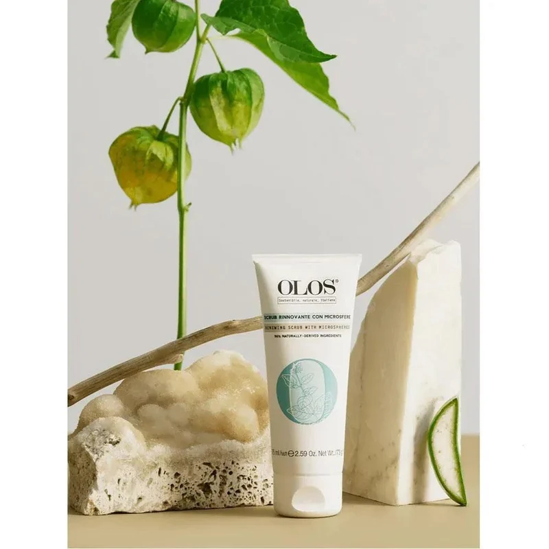 Olos Scrub Viso Rinnovante con Microsfere 75ml