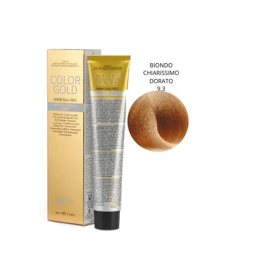 Design Look Color Gold Keratin 9.3 Free Ammoniaca 100ml - Biondo Chiarissmo Dorato