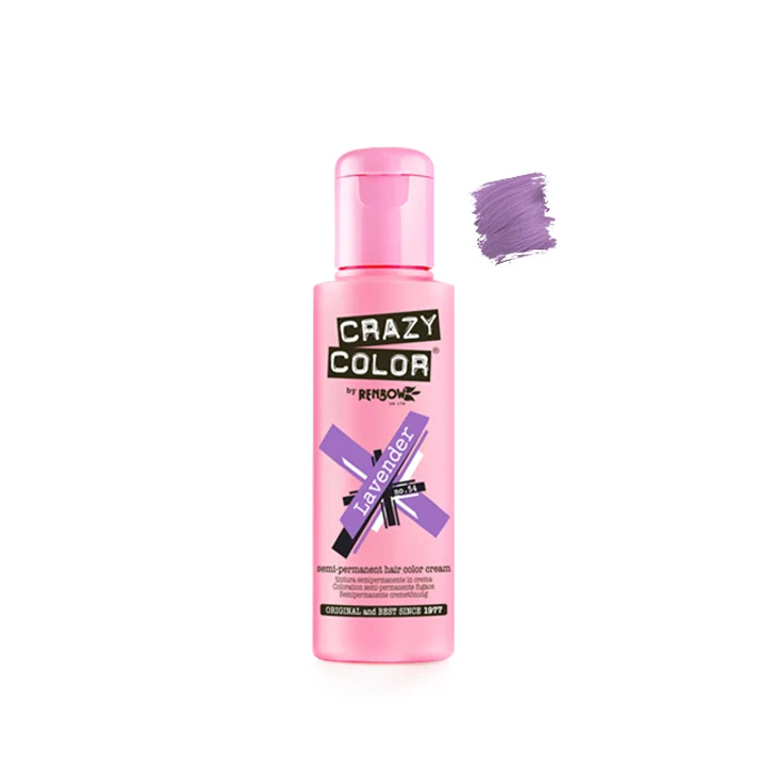 Crazy Color Lavender 100ml - Crema Colorante Lavanda