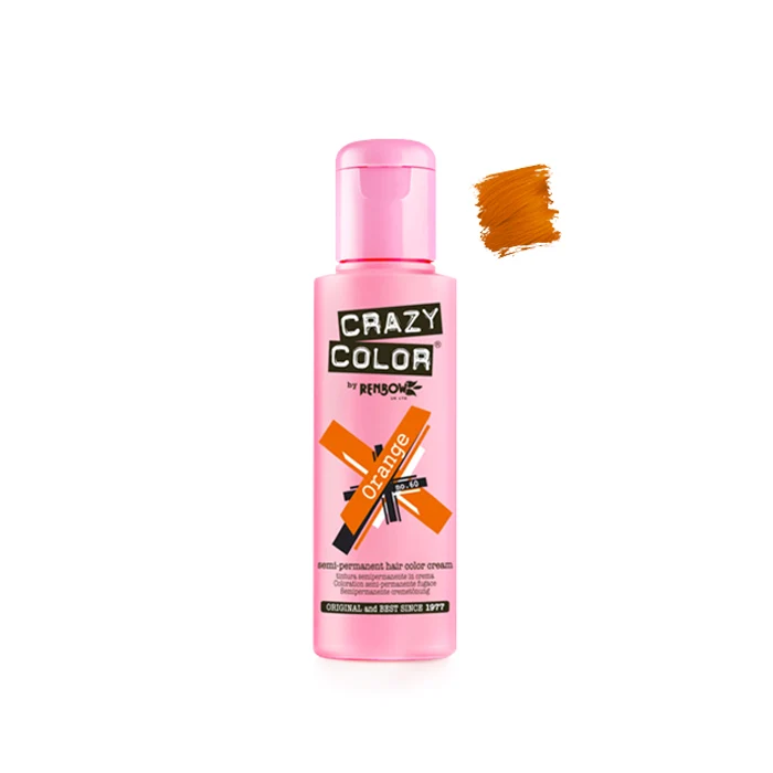 Crazy Color Orange 100ml - Crema Colorante Arancio