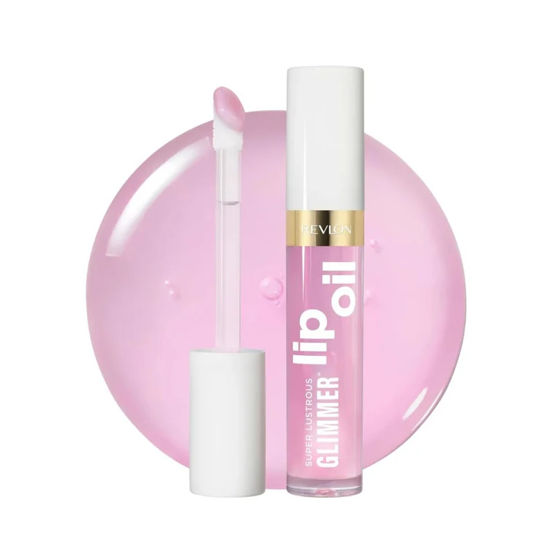 REVLON SUPER LUSTROUS GLIMMER LIP OIL VIO-LIT