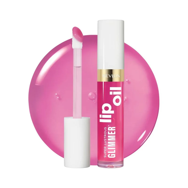 REVLON SUPER LUSTROUS GLIMMER LIP OIL GONE ROSE