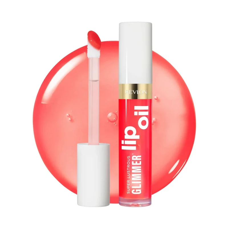 REVLON SUPER LUSTROUS GLIMMER LIP OIL GLOW MAMA