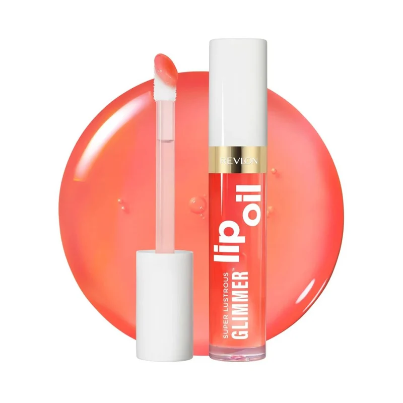 REVLON SUPER LUSTROUS GLIMMER LIP OIL MISS CORAL