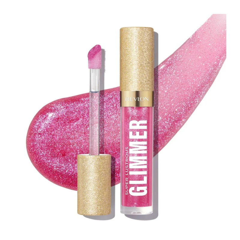 REVLON SUPER LUSTROUS GLIMMER GLOSS RAZZ BEAMY