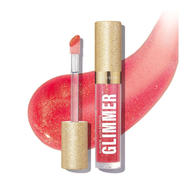 REVLON SUPER LUSTROUS GLIMMER GLOSS HAUTE HONEY