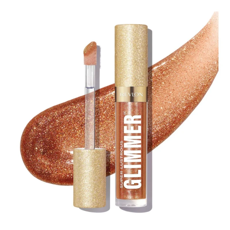 REVLON SUPER LUSTROUS GLIMMER GLOSS BRONZE SPARK
