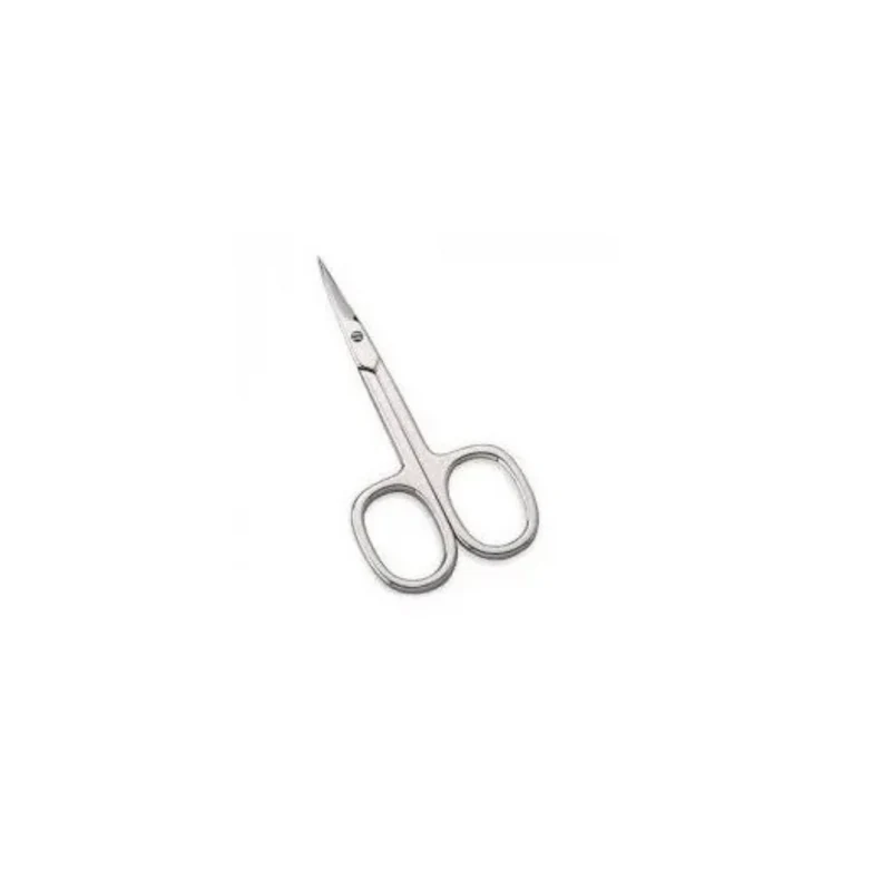 FORBICINA PELLE PUNTA CURVA INOX ES458
