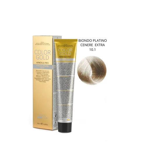 Design Look Color Gold Keratin 10.1 Free Ammoniaca 100ml - Biondo Platino e Cenere