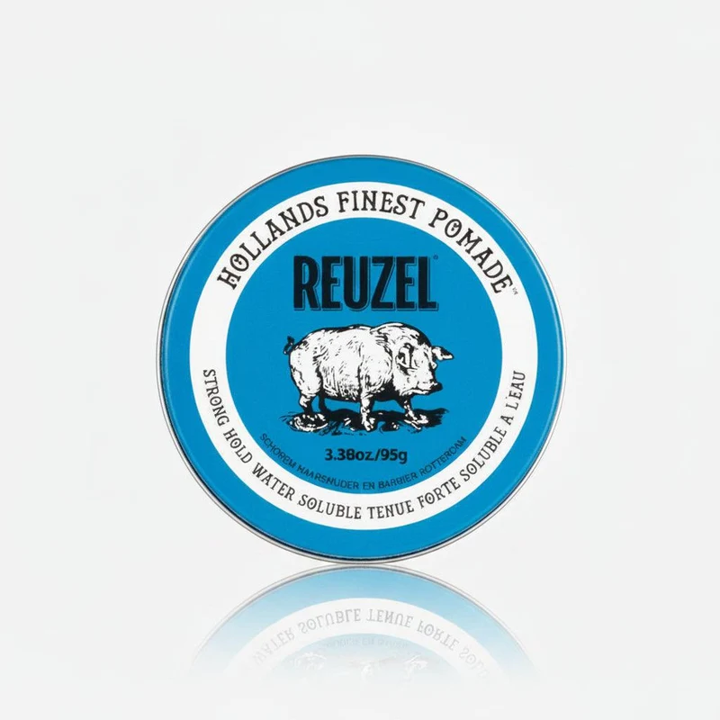 Reuzel Blue Pomade 95gr | Cera Forte Idrosolubile
