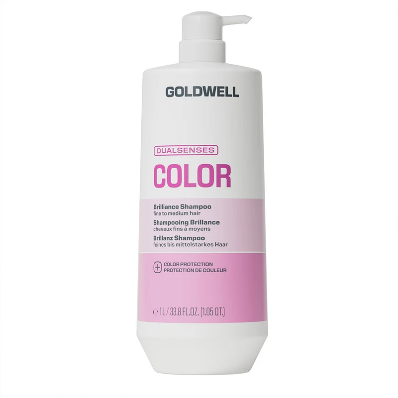 Goldwell Dualsenses Color Brilliance Shampoo 1000ml - shampoo protettivo del colore