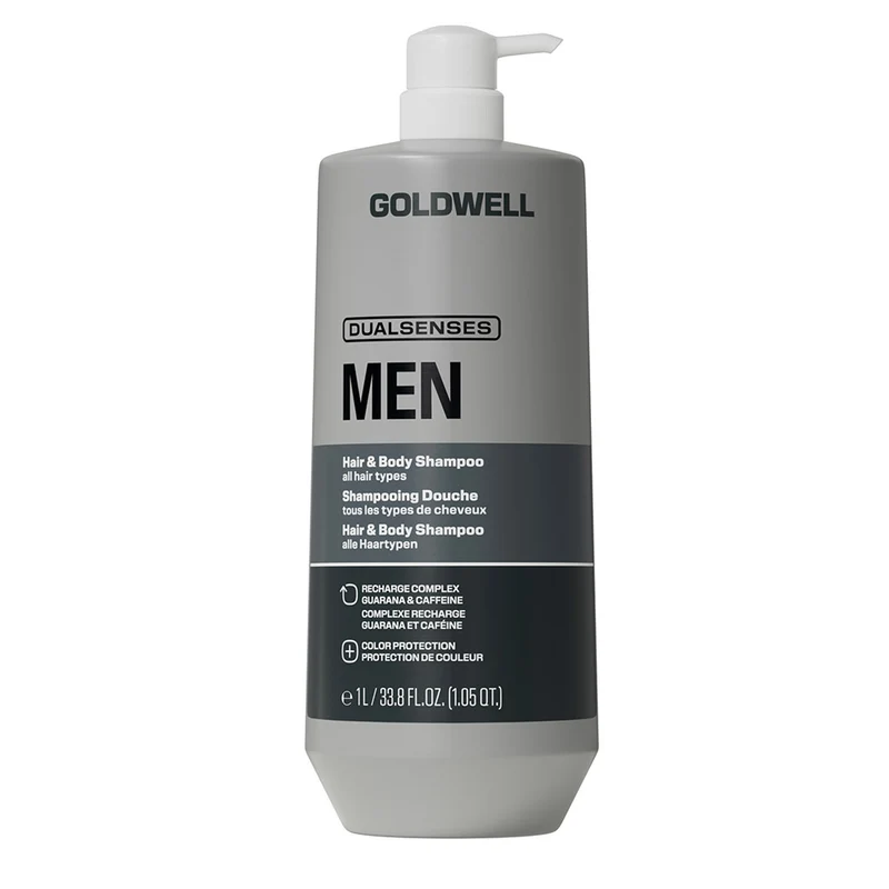 Goldwell Dualsenses Men Hair & Body Shampoo 1000ml - shampoo doccia per tutti i tipi di capelli