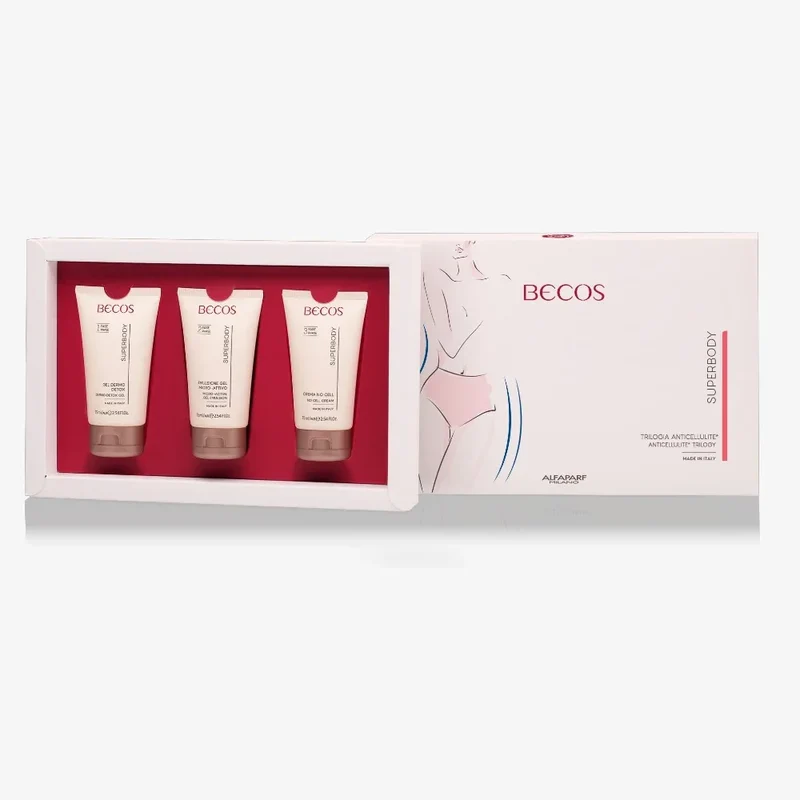 Becos Superbody Trilogia Anticellulite Kit 3x75ml