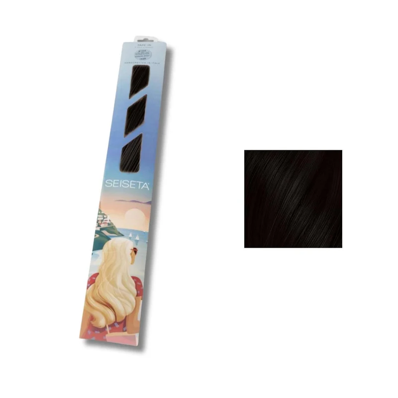 Seiseta Classic Line Extension Capelli 2 Castano scuro 50/55 cm - Extension adesive per capelli