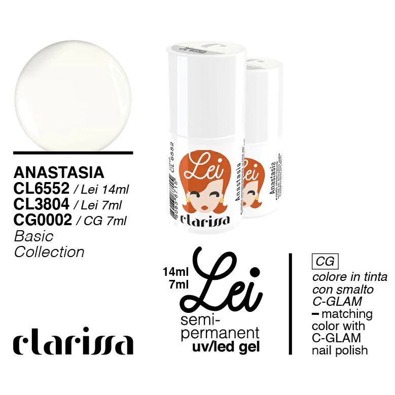 CLARISSA SMALTO SEMIPERMANENTE LEI ANASTASIA 7ML CL 3804