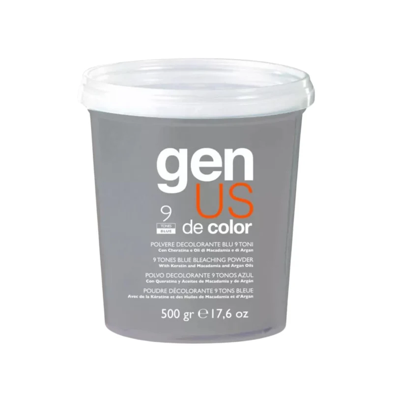 GenUs Polvere Decolorante Blu Compatta 9 toni - 500gr