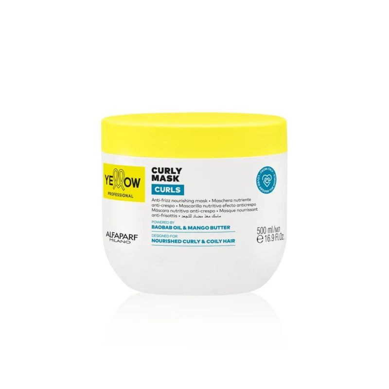 ALFAPARF YELLOW CURLY MASK 500ML