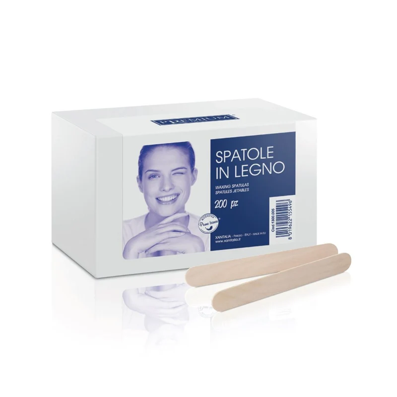 XANITALIA SPATOLA IN LEGNO 200PZ 1300.005