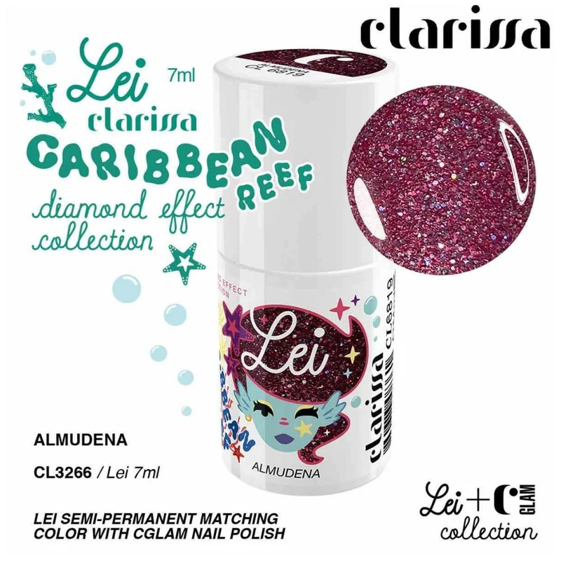 CLARISSA SMALTO SEMIPERMANENTE LEI ALMUDENA 7ML CL 3266