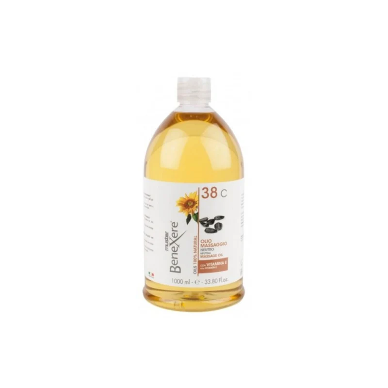 BENEXERE OLIO MASSAGGIO CORPO NEUTRO 38C 1000ML