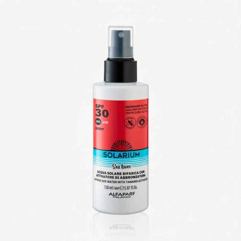 Solarium Acqua Solare Bifasica Attivatore Abbronzatura 150ml