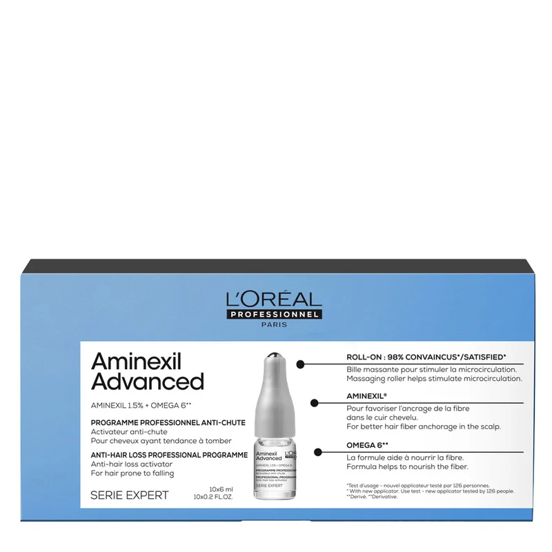 L'Oréal Professionnel Paris Serie Expert Scalp Aminexil Advanced 10x6ml - fiale anticaduta
