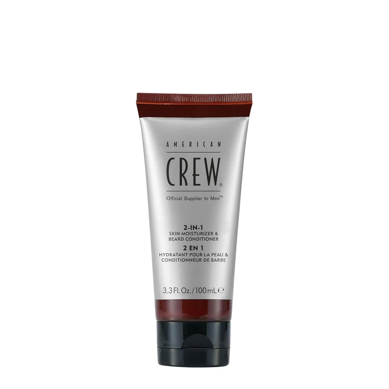 American Crew 2-in-1 Skin Moisturizer & Beard Conditioner 100ml - balsamo idratante pelle e barba
