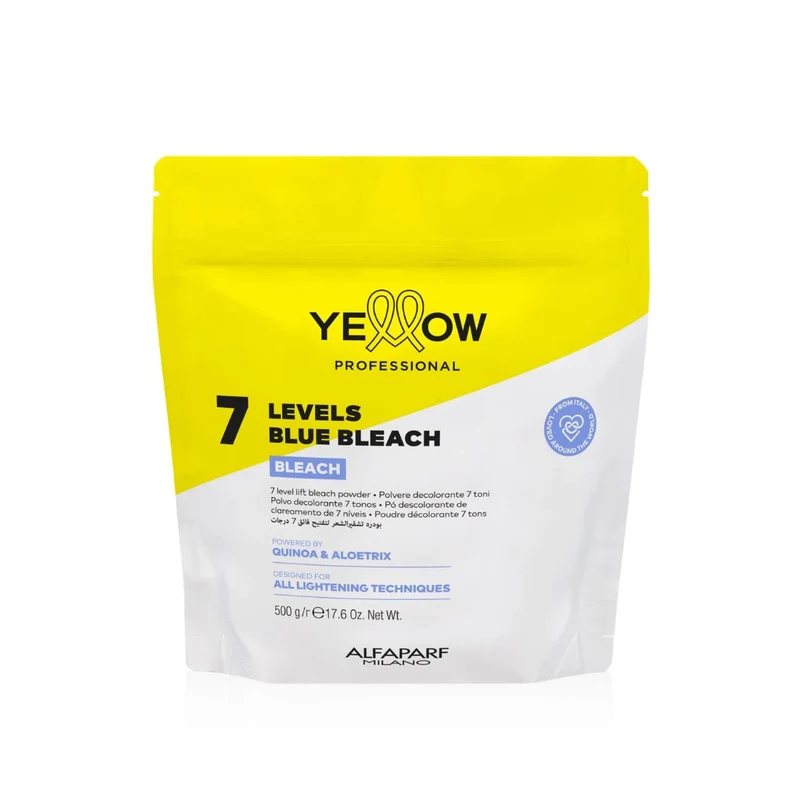 ALFAPARF YELLOW 7 LEVELS BLUE BLEACH 500GR