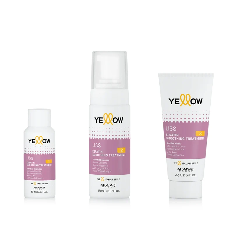 ALFAPARF YELLOW LISS KERATIN SMOOTHIN TREATMENT