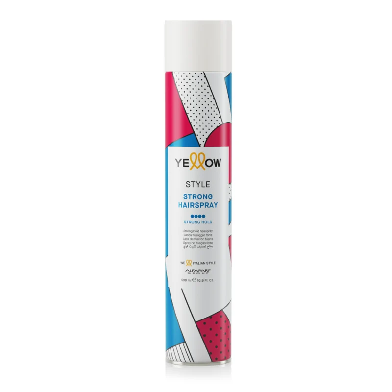 ALFAPARF YELLOW STYLE STRONG HAIRSPRAY 500ML