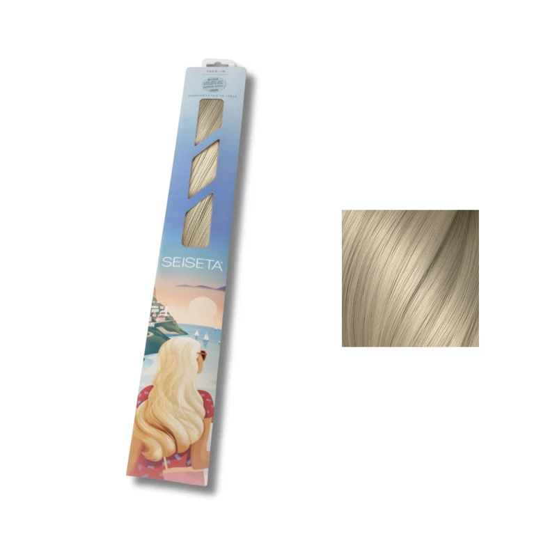 Seiseta Stickers Extension keratin biondo platino Chiarissimo - Extension Professionali per Capelli Cheratina
