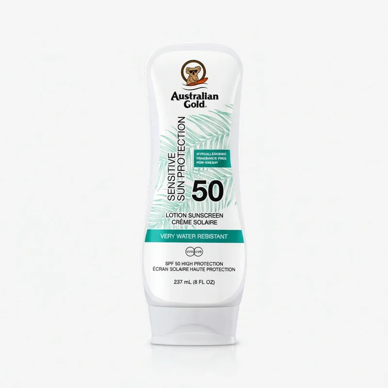 Australian Gold Sensitive SPF50 Lozione Solare Pelli Sensibili 237ml