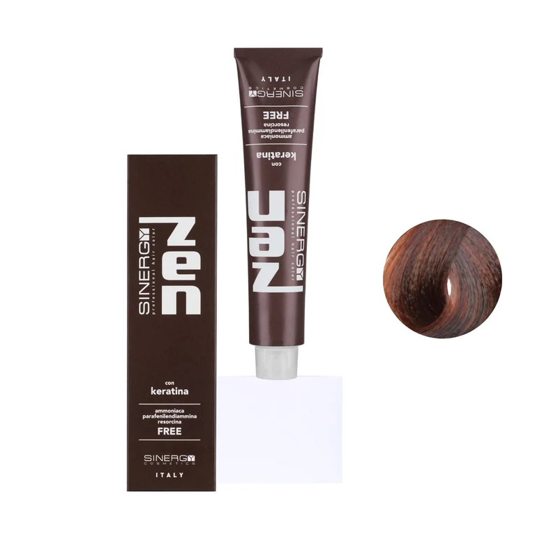 Zen Color Keratin 5.3 Castano Chiaro Dorato Free Ammoniaca 100ml
