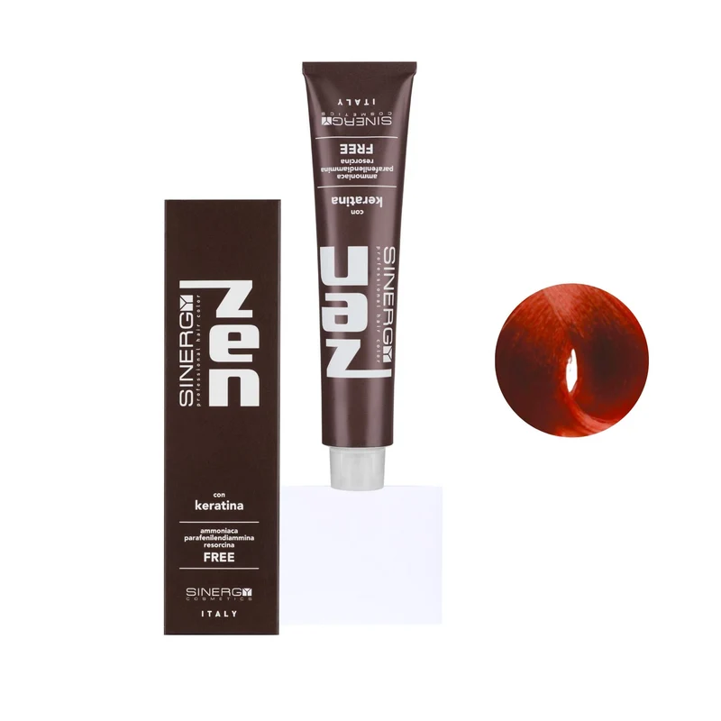 Zen Color Keratin 7.44 Biondo Rame Intenso Free Ammoniaca 100ml