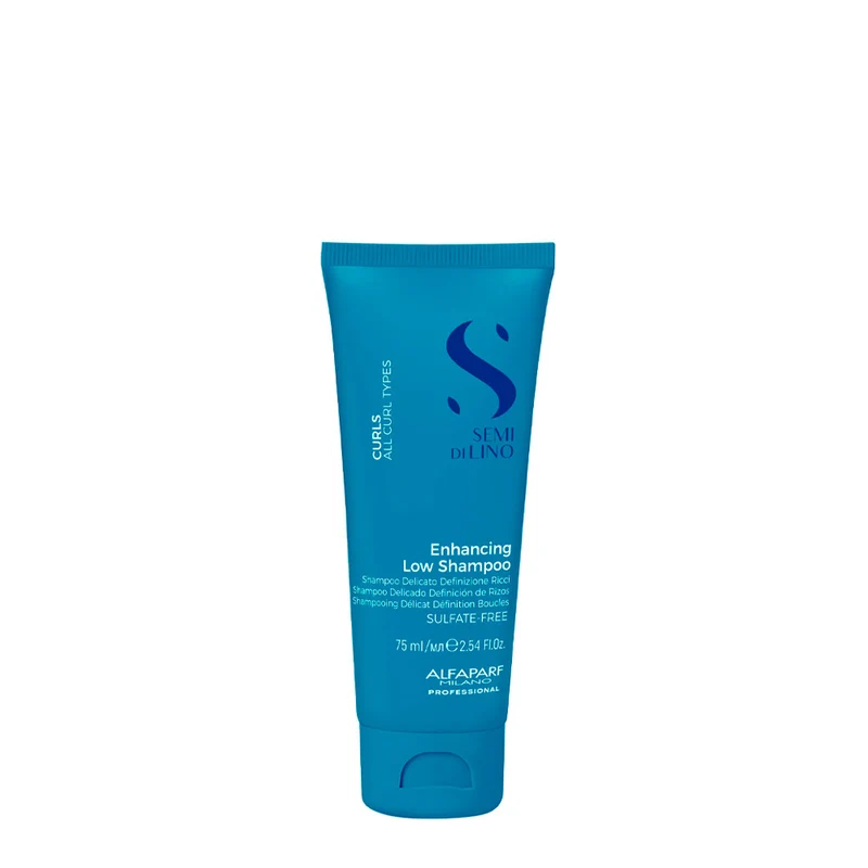 Alfaparf Milano Semi di Lino Curls Low Shampoo 75ml - shampoo capelli ricci