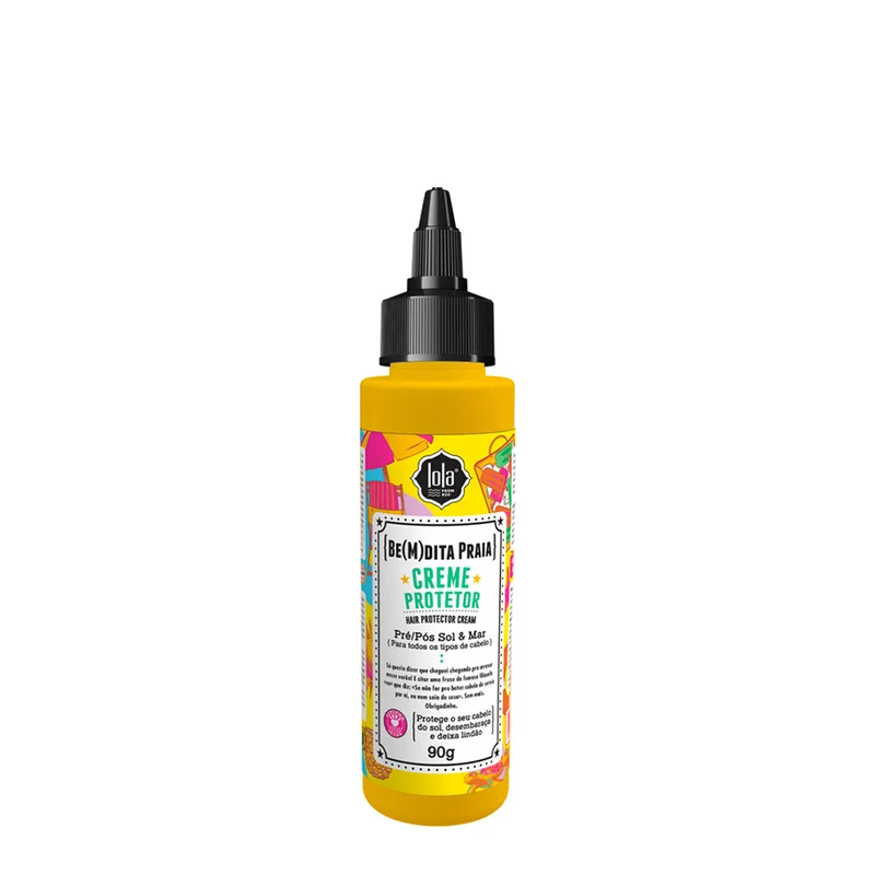 Lola From Rio Rio Be(M)dita Praia Creme Protetor 90gr - crema solare protettiva per capelli