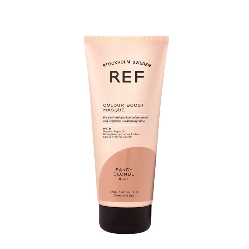 Stockholm Sweden Ref Colour Boost Sandy Blonde 8.31 200ml - maschera tonalizzante