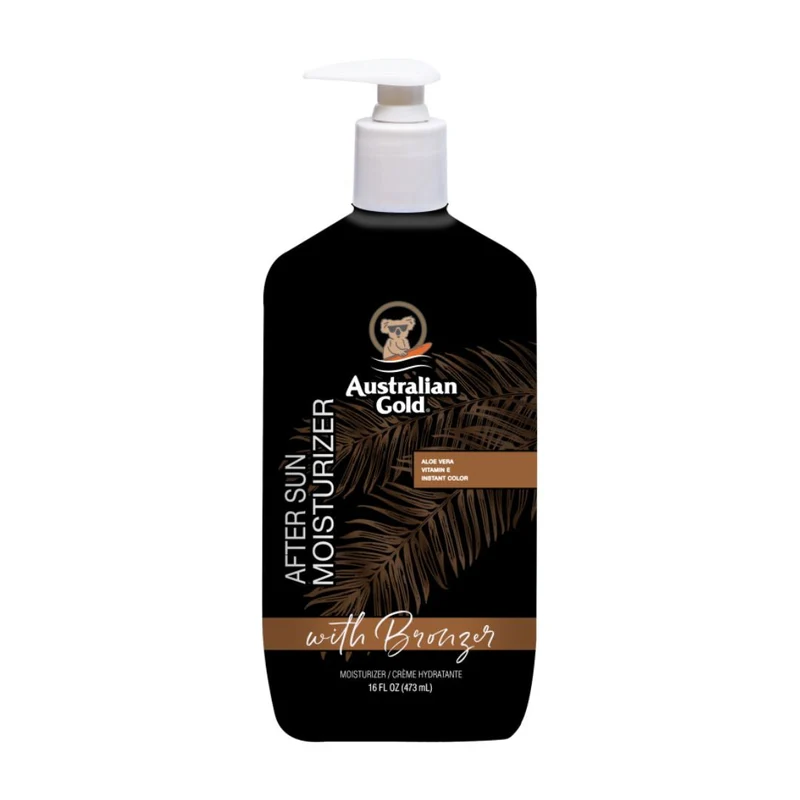 AUSTRALIAN GOLD AFTER SUN MOISTURIZER WITH BRONZER 473ML