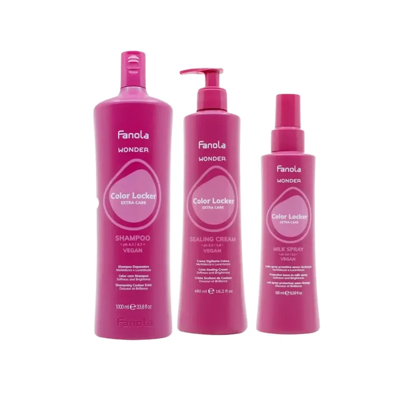 FANOLA KIT COLOR LOCKER SH+MASK+LATTE SPRAY