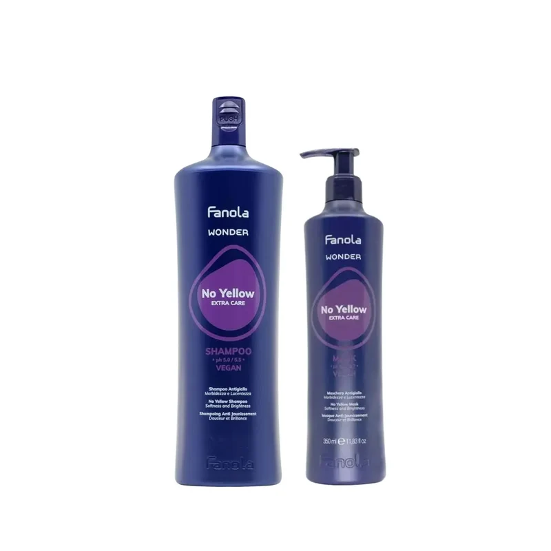 FANOLA KIT NO YELLOW SHAMPOO+MASCHERA