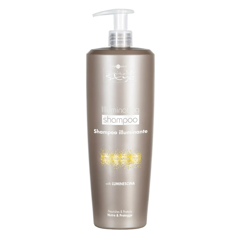 Hair Company Inimitable Style Illuminating Shampoo 1000ml - shampoo illuminante