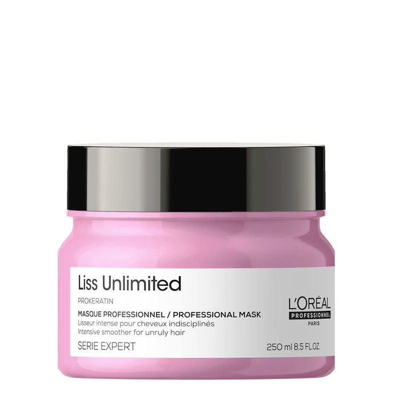 L'Oréal Professionnel Paris Serie Expert Liss Unlimited Mask 250ml - maschera per capelli crespi