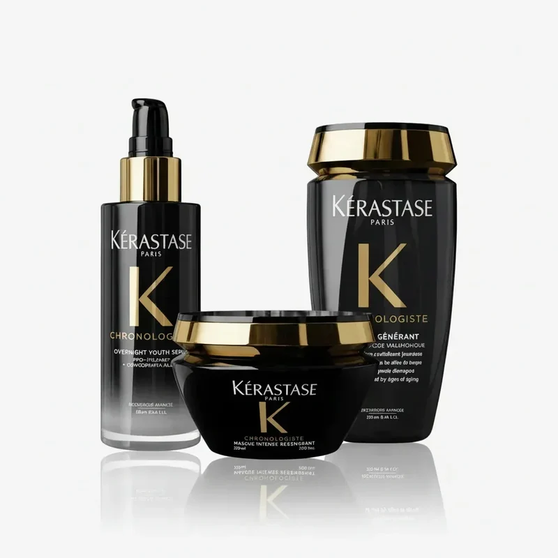 Kérastase Chronologiste Luxury Routine Kit – Bain, Maschera e Night Serum