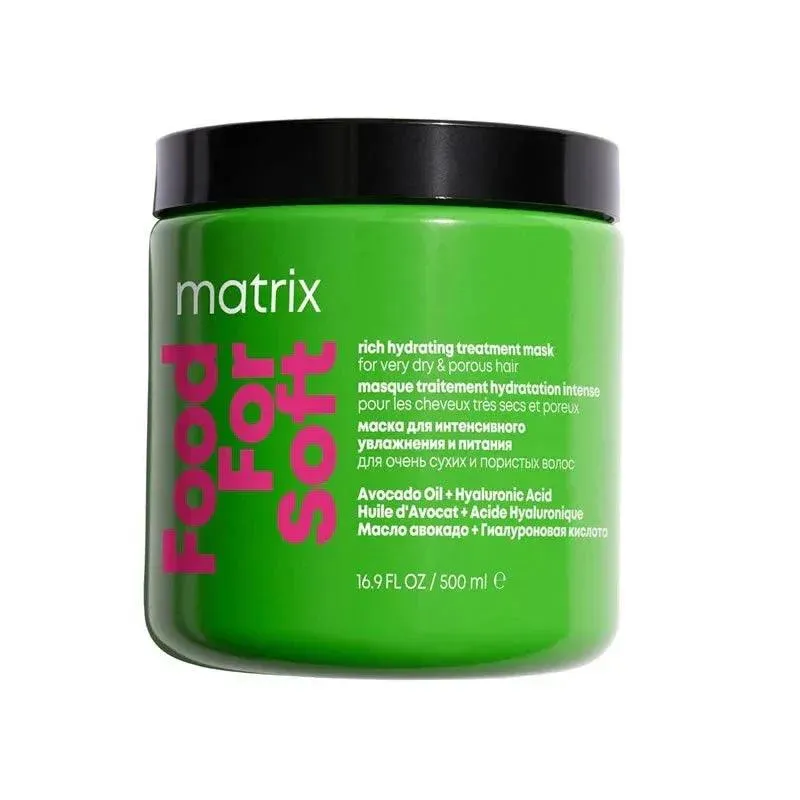 Matrix Food For Soft Rich Hydrating Treatment Mask capelli secchi 500ml