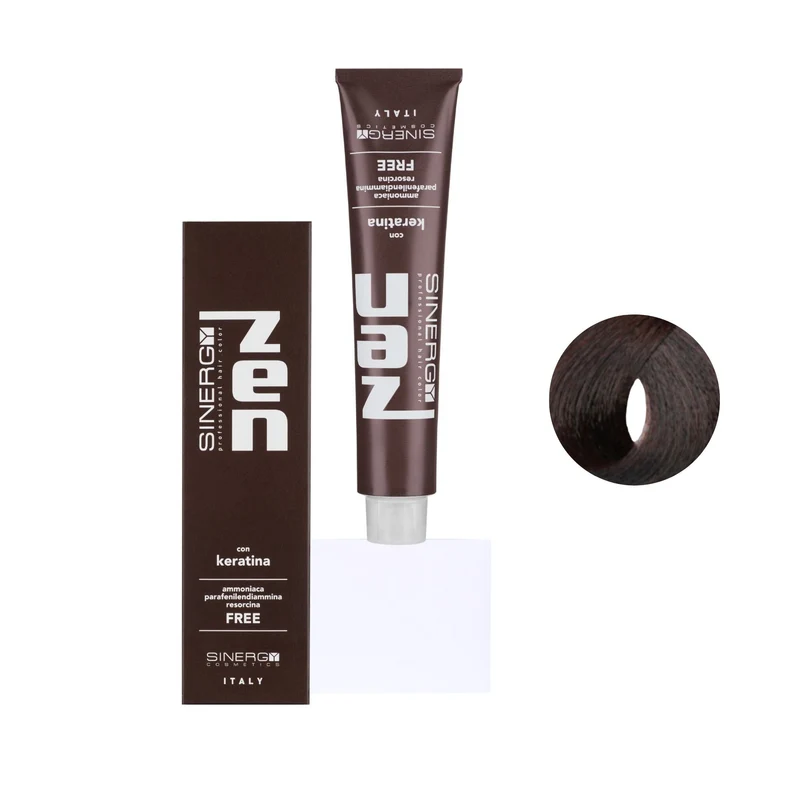 Zen Color Keratin 4.0 Castano Free Ammoniaca 100ml