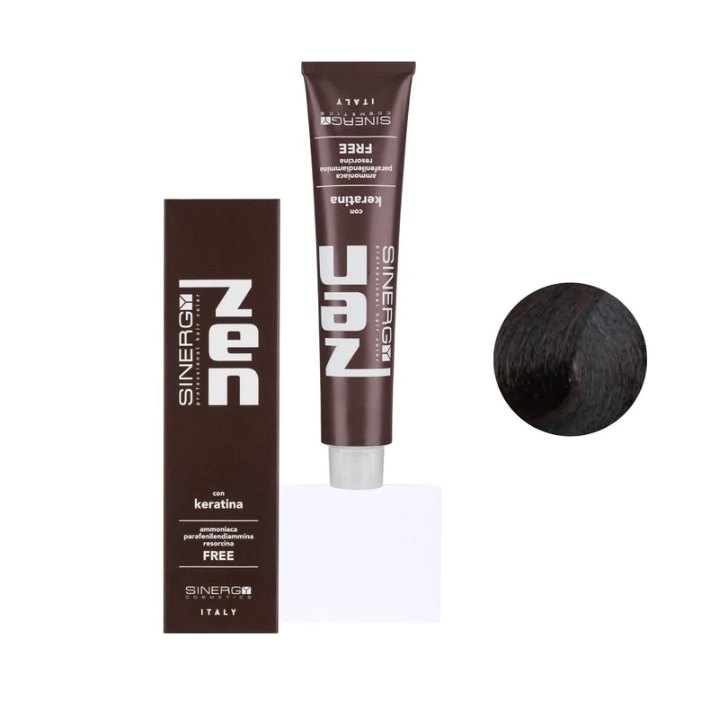 Zen Color Keratin 3.0 Castano Scuro Free Ammoniaca 100ml