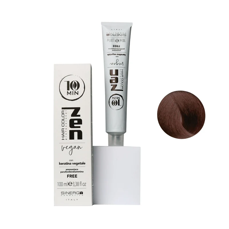 Zen Color 10 minuti Keratin Vegetale 6.7 Cacao Free Ammoniaca 100ml